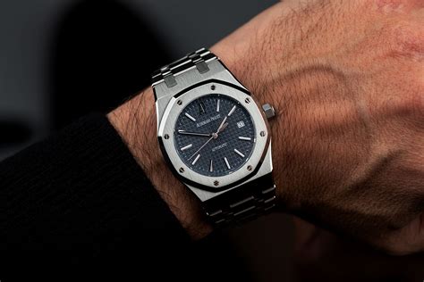 audemars piguet royal oak 15300st blue 2006|audemars piguet royal oak prezzo.